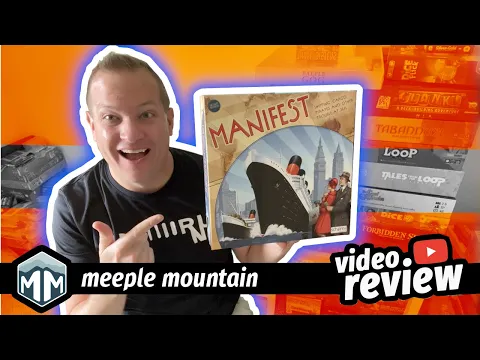 Manifest - How to Play & Review - Boardgame Brody
