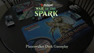 Magic: The Gathering: War of the Spark Planeswalker Deck Gameplay