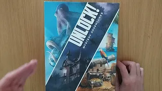 How to play Unlock! Mystery Adventures co-op board game review escape room in a box AmassGames app