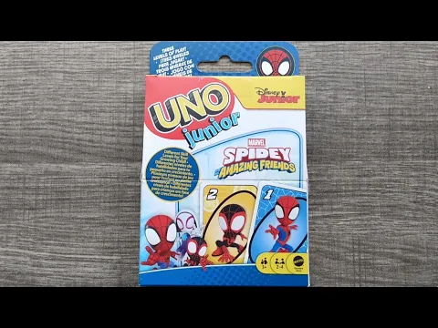UNO Disney Junior Spidey and His Amazing Friends
