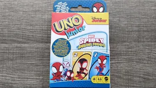 UNO Disney Junior Spidey and His Amazing Friends