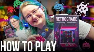 How To Play Retrograde - The Arcade Roll'n'Write!