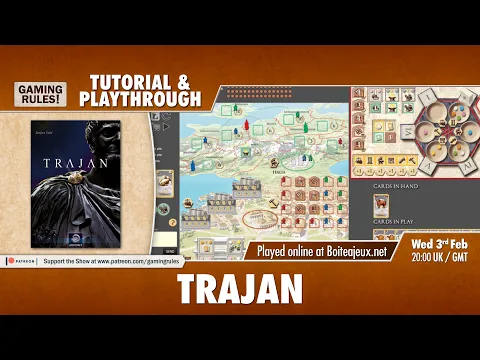 Trajan - Tutorial and Playthrough - played on boiteajeux.net