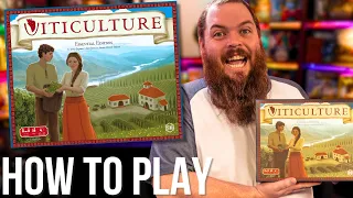 How To Play Viticulture Essential Edition!