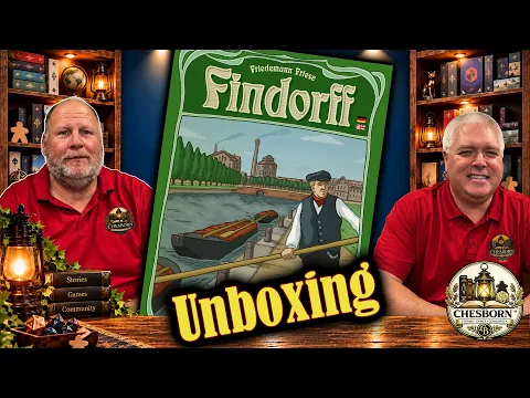 Findorff Unboxing | What’s Inside This Friedemann Friese Strategy Game?