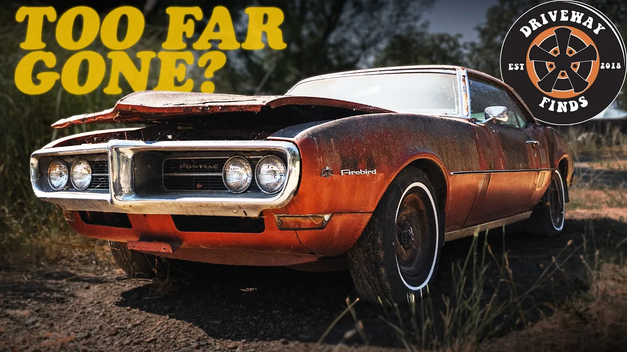 My neighbor hasn't driven this '68 Firebird in 40 years! We're going to change that | Driveway Finds