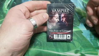 VTES ‐ The Fall of London - Pack Unboxing