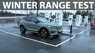 Volvo XC40 range test