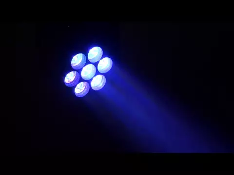 Product video thumbnail for Epsilon PixBeam 7x10-Watt RGBW LED Moving Head Light