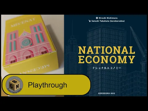 National Economy: Mecenat | 2-Player Playthrough