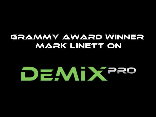 demix pro audio separation software