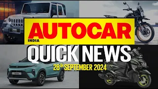 Thar Roxx 4x4 price, Nexon iCNG, RE Himalayan with tubeless tires and more | News | Autocar India
