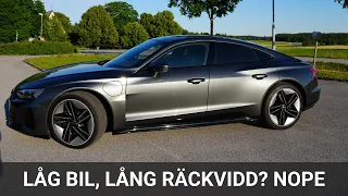Audi e-tron GT Quattro i räckviddstest | Elbilsmagasinet