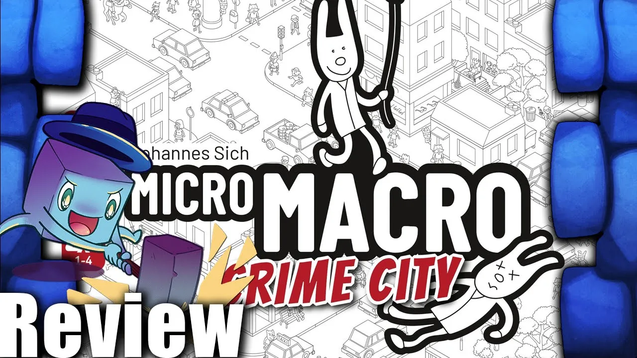 MicroMacro: Crime City Review - with Tom Vasel