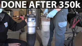 2013 Model S P85 air suspension replacement at Bilexperten & Tesla Toolbox