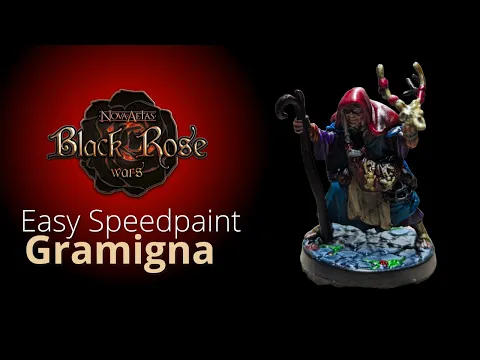 🎨Easy Speedpaint - Gramigna - Black Rose Wars Rebirth⚫🌹⚔️