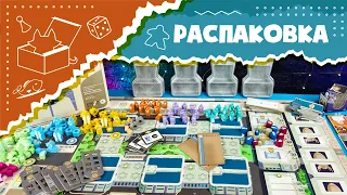 Распаковка настольной игры "Галактический круиз" (Unboxing Galactic Cruise)