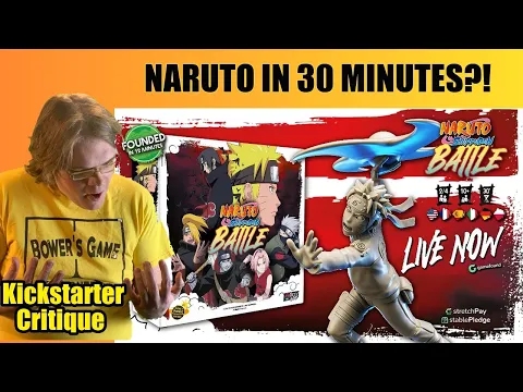 Naruto Shippuden Battle (D) Everyone Disliked That - Kickstarter Critique Review