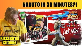 Naruto Shippuden Battle (D) Everyone Disliked That - Kickstarter Critique Review