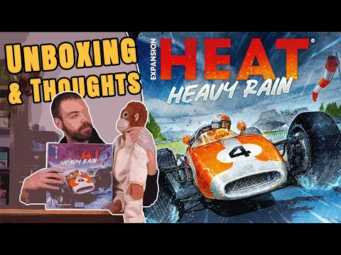 Heat: Heavy Rain | Unboxing & Thoughts w/ Johnny | Board Game Expansion