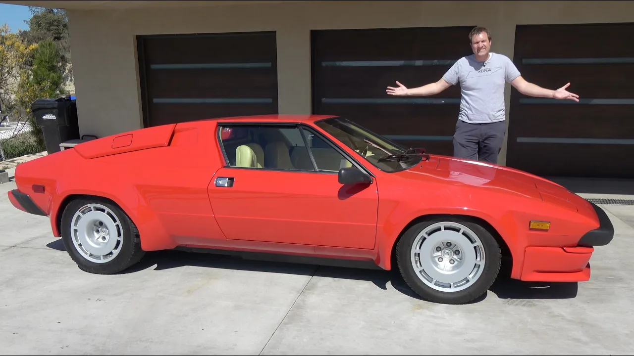 The Lamborghini Jalpa Is the Forgotten 1980s Baby Lambo