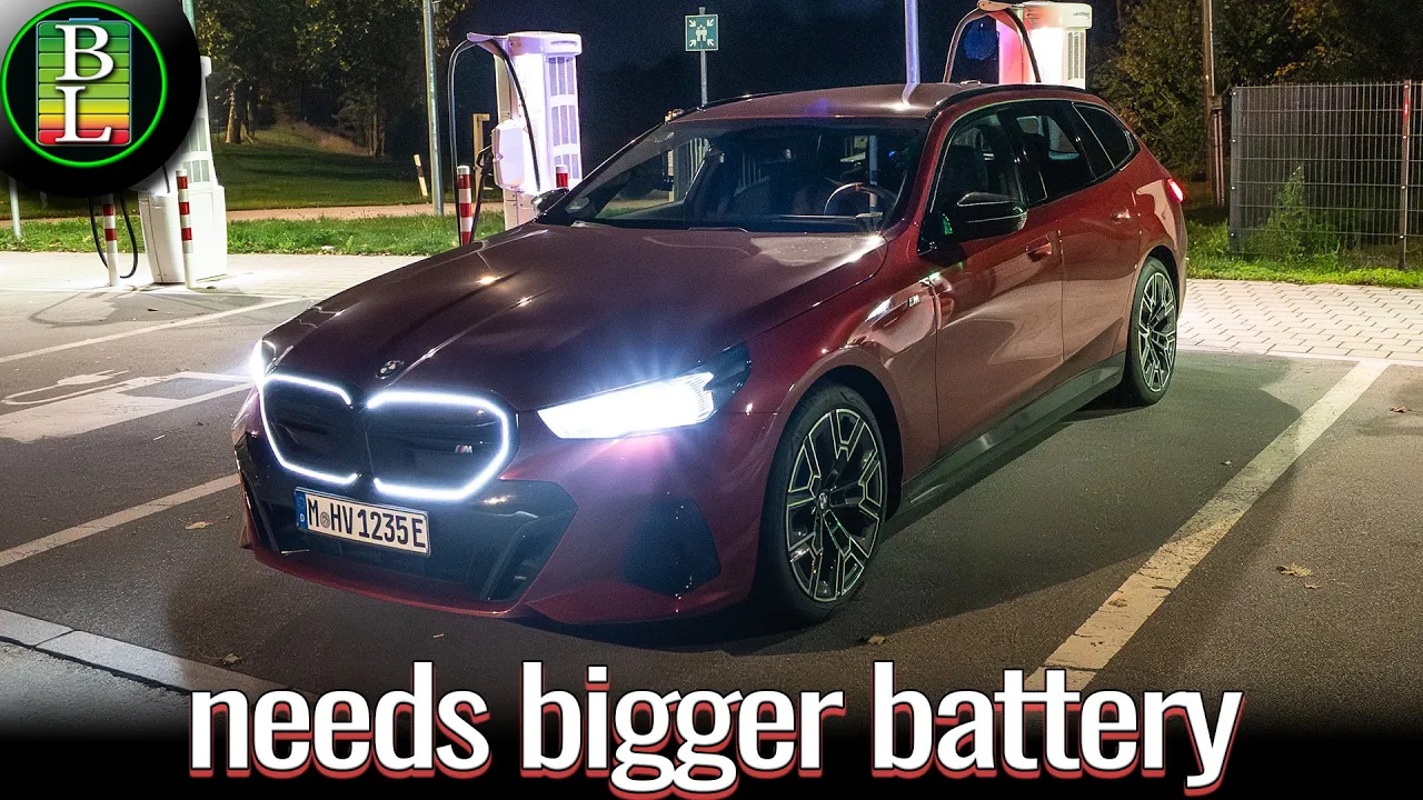 BMW i5 M60 Touring 130 km/h (81mph) Range Test – How Far Can This 600 HP EV Go on the Autobahn?