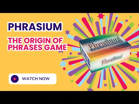 Phrasium: The Origin of Phrases Game – Clever, Fun, and Full of Surprises!