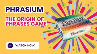 Phrasium: The Origin of Phrases Game – Clever, Fun, and Full of Surprises!