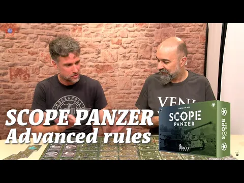 SCOPE Panzer from @DRACOIDEAS:  Advanced rules with designer Juan Nácher