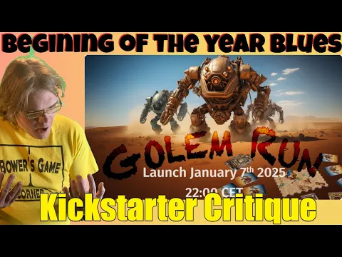 Golem Run - Race, bet, fix and win - They put the date and i cover it - Kickstarter Critique Review