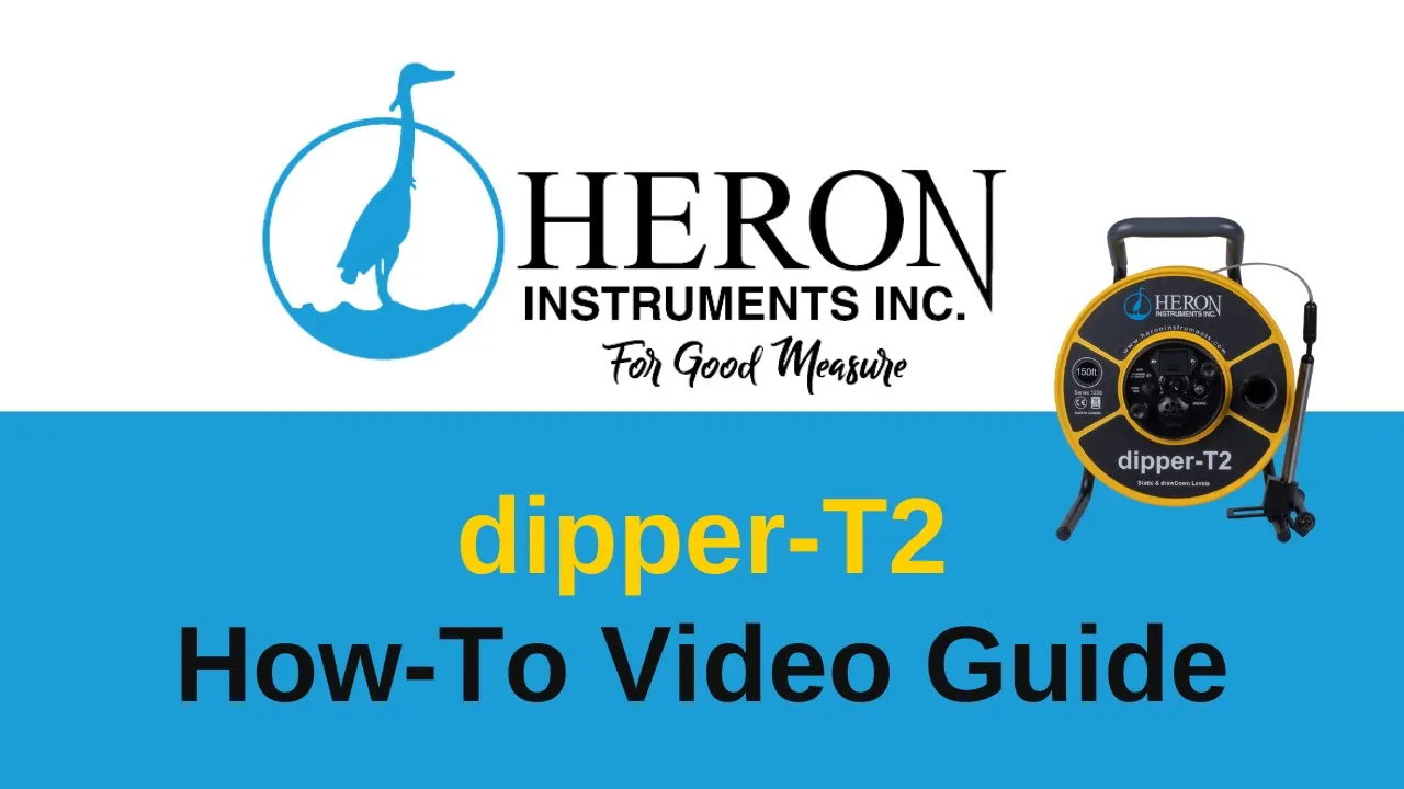 Water Level Meter - How to Use the dipper-T2