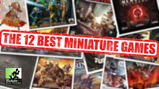 Top 12 Miniatures Games w/ Travis Chance of CMON | The R&R&R Show #75