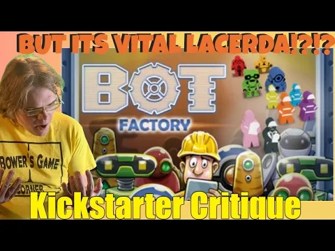 Bot Factory by João Quintela Martins & Vital Lacerda - Kickstarter Critique Review