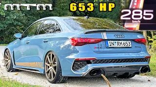 653HP AUDI RS3 8Y MTM | 0-100 100-200 SOUND & POV