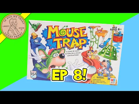 Ep. 8 2005 Mouse Trap Game Parts Comparison - Milton Bradley