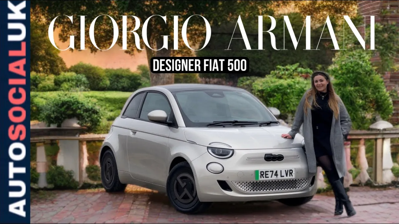 Giorgio Armani Limited Edition Fiat 500e: Luxury Meets Electric Innovation! UK Review