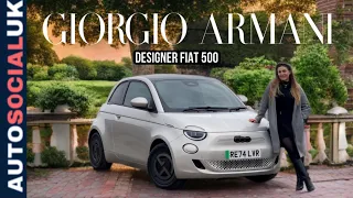 Giorgio Armani Limited Edition Fiat 500e: Luxury Meets Electric Innovation! UK Review
