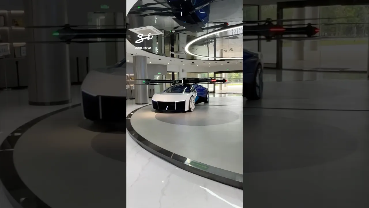 A Chinese Flying Car! 😱 #cars #flying #china