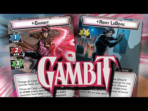 Gambit Hero Pack PREVIEW || Marvel Champions