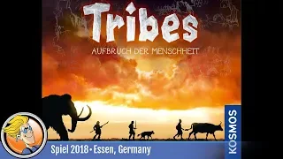Tribes — game overview at SPIEL '18