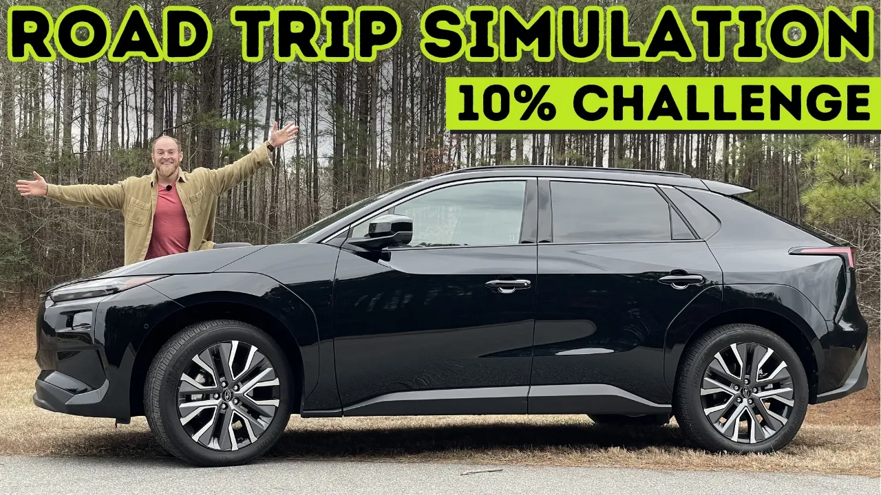 New Subaru Solterra EV Is Now An Acceptable Road Tripper! Huge Improvement In 10% Challenge
