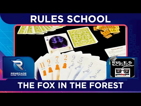 Learn How To Setup & Play Fox in the Forest (Rules School) with the Game Boy Geek