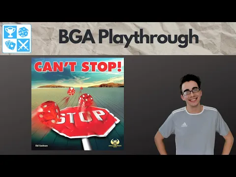 The craziest luck ever? Can't Stop [BGA Playthrough]