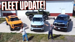 Putting Every Truck We Own Head To Head Off-Road!