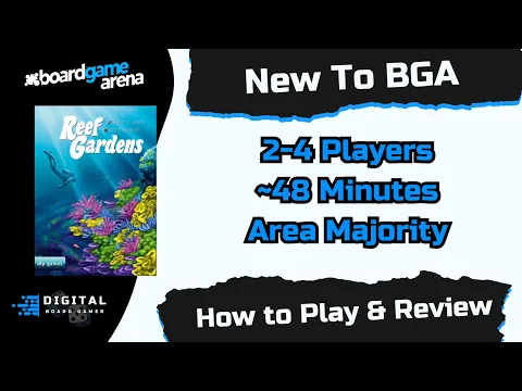New to BGA: Reef Gardens — Is It Worth Your Time? How to Play on BGA