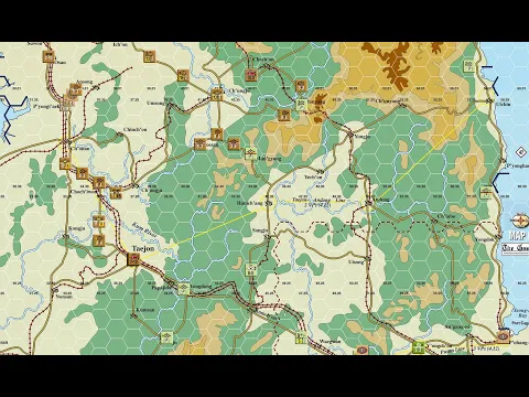 'Pusan, here we come!' North Koreans drive on Pusan! OCS: Korea
