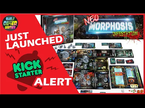 🚀️ Neo-Morphosis: Infestation | Kickstarter Alert (CHECK LINK IN DESCRIPTION FOR BETTER AUDIO)