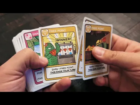 Dedicated Cactus Card Game How To long Version