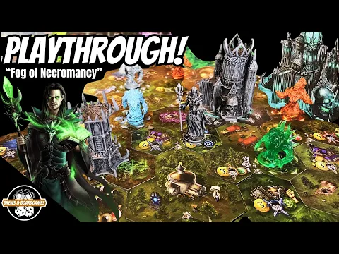 Euthia: Fierce Powers | Playthrough | Hoxir - "The Fog of Necromancy" Scenario