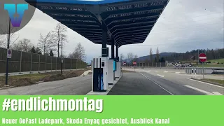 Neuer Ladepark an der A1, Skoda Enyaq gesichtet - #endlichmontag [Deutsch 4K] | Vision E Drive #81